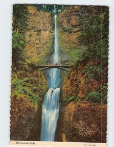 Postcard Multnomah Falls, Oregon