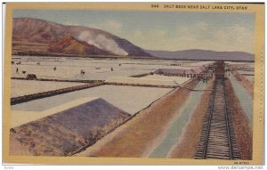 Salt Beds near Salt Lake CIty,  Utah,  30-40s