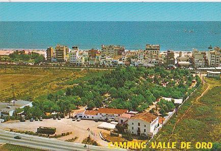 POSTAL B03041: Camping Valle de Oro. Costa Dorada. Tarragona.