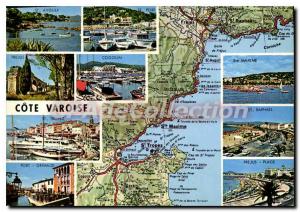Postcard Modern Riviera Var