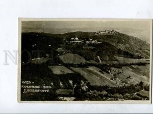 415799 AUSRIA WIEN Kahlenberg Hotel from plane Vintage photo postcard