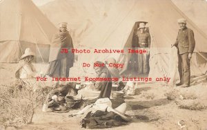 Mexico Border War, RPPC, US Army Mexican Prison Camp at Fort Bliss Texas