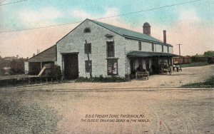 12968 Baltimore & Ohio Freight Depot, Frederick Maryland