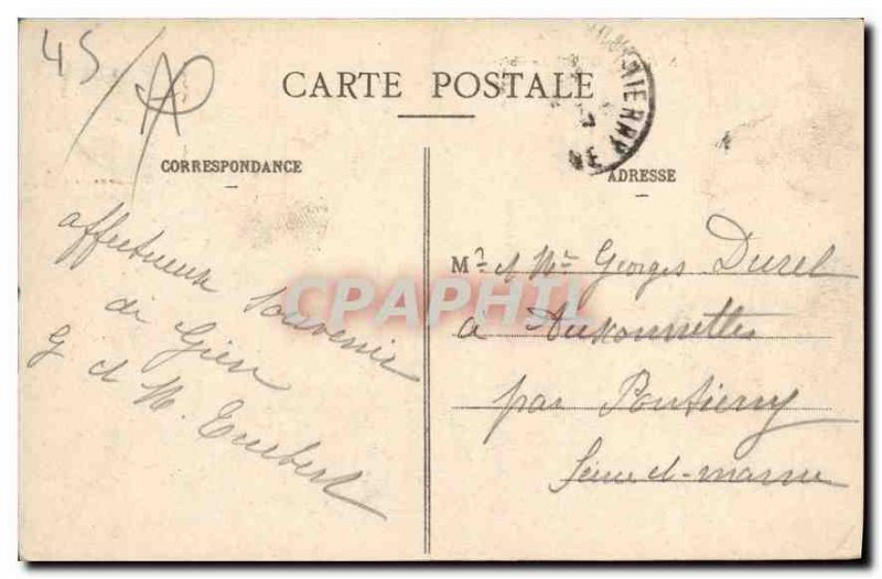 Old Postcard Gien Le Chateau