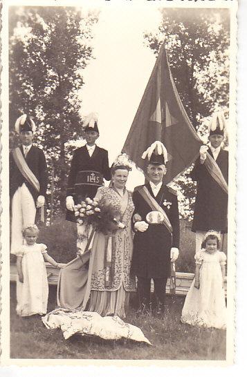 German - Masonic Wedding (?) 1952 RP