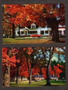 NH Lot 2 N England Inn INTERVALE NEW HAMPSHIRE Postcard