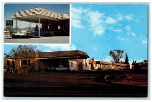 c1960 Multi-View Exterior La Paz Motel Santa Fe New Mexico NM Unposted Postcard