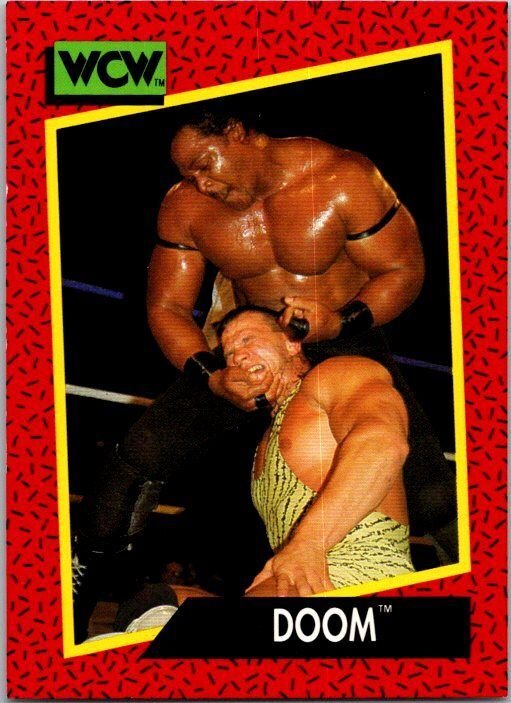 1991 WCW Wrestling Card DOOM Rob Simmons Butch Reed sk21207