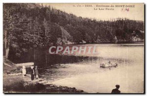 Surroundings Mont Dore Old Postcard Lake Pavin