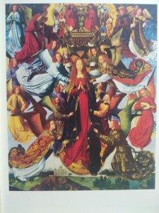 Postcard Mary, Queen Of Heaven By Master Of The Saint Lucy Legend, D. C.
