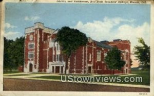 Library & Aud, Ball State Teachers' College - Muncie, Indiana IN