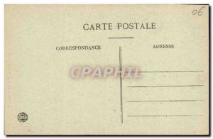 Old Postcard Eze La Chapelle Rue Plane