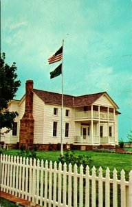 Will Rogers Birthplace Oologah Oklahoma OK UNP Vtg Chrome Postcard P8