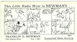 Franklin D Newman, Little Radio Went to Newman's