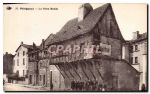 Old Postcard Perigueux Le Vieux Moulin Michelin Advertisement