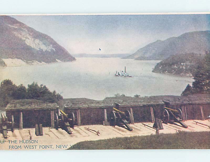 Pre-1907 RIVER SCENE West Point New York NY A1221