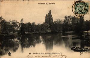 CPA Paysage du Centre - Les Bords de la Sauldre a ROMORANTIN (294931)