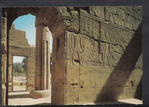 Egypt Postcard - Luxor Temple, Relief In The Forecourt   B3059
