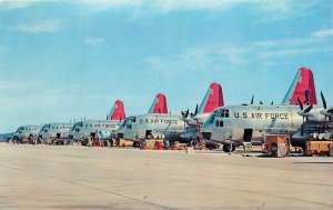 Postcard 1950s Georgia Marietta Military Aircraft Hercules Lockheed's 23-13663