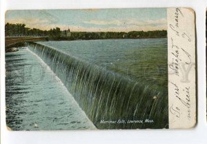 3058884 USA Merrimac Falls Lawrence Mass Vintage RPPC 1910 year