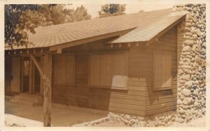 Real Photo Postcard Baptist Camp at Lake Louise in Vanderbilt, Michigan~118767 