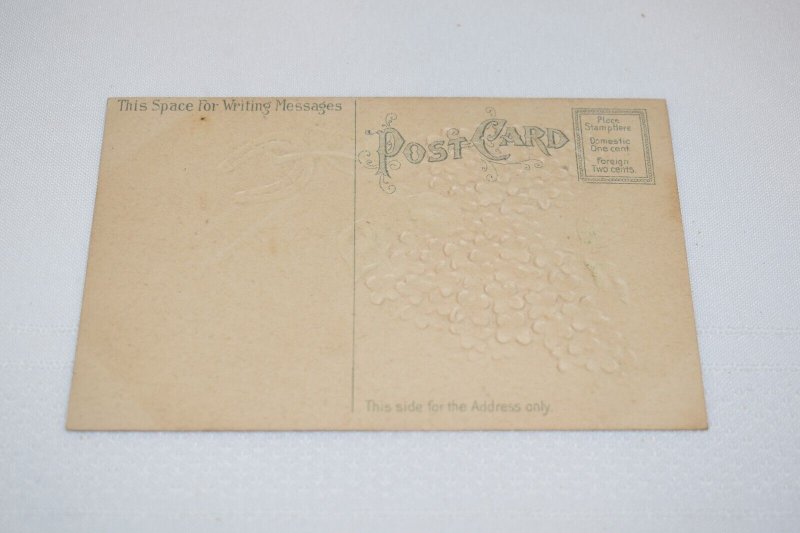 Birthday Greetings Lilacs Postcard