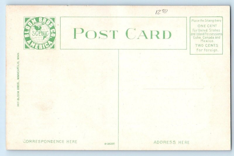 1910 Rochester Minnesota MN Vintage Postcard City Hall Exterior View Building