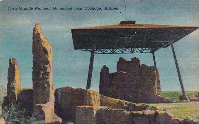 Arizona Casa Grande National Monument Near Coolidge
