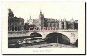 Old Postcard Paris La Conciergerie