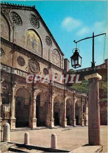 Postcard Modern Spoleto Facade of the Cathedral
