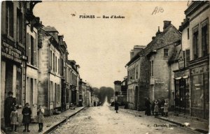 CPA FISMES - Rue d'Ardres (490545)