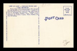 CHICAGO RIVER LAKE MICHIGAN CHICAGO ILLINOIS