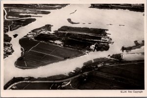 Netherlands De Oude Venen Natuurmonument Friesland RPPC 04.95