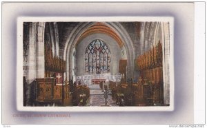 Interior- Choir, St. Asaph Cathedral (Denbighshire), Wales, UK, 1900-1910s