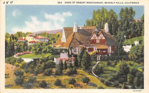 Home of Robert Montgomery Beverly Hills, California USA