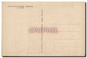 Old Postcard Nuille Sur Vicoin Cave