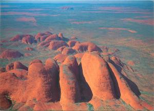 Australia the Olgas Kata Tjuta Ayers Rock Uluru Mount Conner Atila