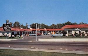 Boulder City Nevada Vale Motel Street View Vintage Postcard K36507