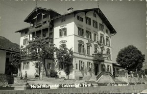 austria, LEUKENTAL, North Tyrol, Hotel Morandel (1960s) Foto Bollmann RPPC (1)