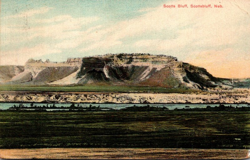 Nebraska Scottsbluff Scotts Bluff 1912