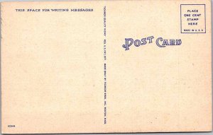 Postcard PIER SCENE Oak Bluffs Massachusetts MA AM2734