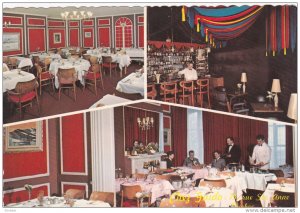 Chez Guido Restaurant, Interior View, QUEBEC CITY, Quebec, Canada, PU-1975