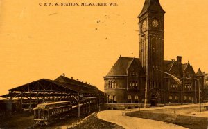 WI - Milwaukee. Chicago & Northwestern Station