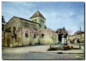 Postcard Moderne St Christoly De Blaye Place De I'Eglise