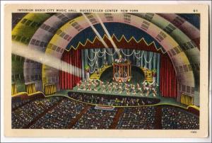 Interior Radio City Music Hall NYC