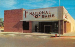 Lamesa Texas First National Bank Vintage Postcard AA26715
