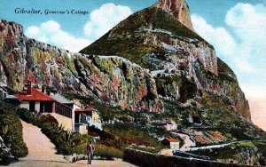 Gibraltar Governor's Cottage Vintage Postcard 09.82