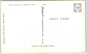Postcard - Cape Cod Canal At Bourne, Massachusetts