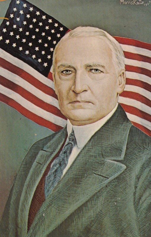 MORRIS KATZ : 1960s ; President Warren Harding