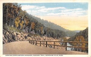 Looking Down Eastern Approach in Mohawk Trail, Massachusetts